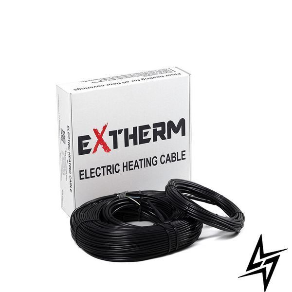 Нагревательный кабель двухжильный Extherm Extherm ETT ECO 30-600, 20 м. пог., 600 Вт, 30 Вт/м фото
