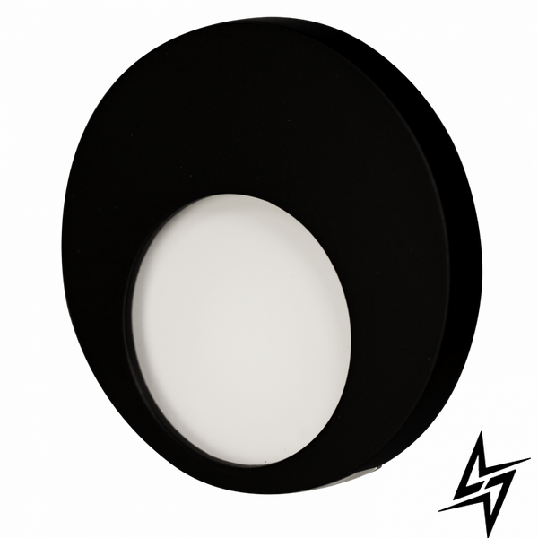 Настенный светильник Ledix Muna 02-211-61 врезной Черный 5900K 14V ЛЕД LED10221161 фото в живую, фото в дизайне интерьера