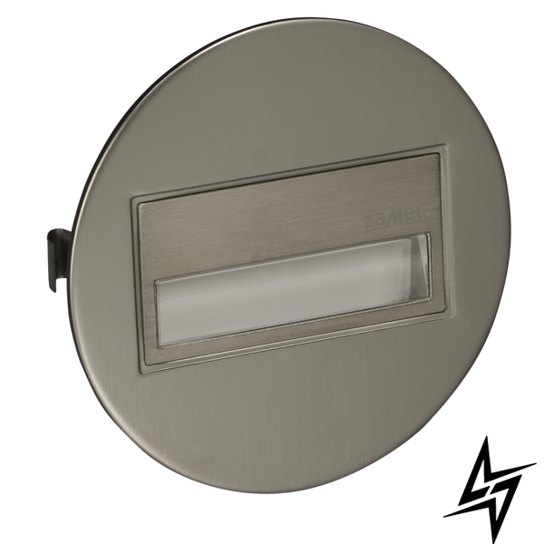 Настенный светильник Ledix Sona круглая 13-211-26 врезной Сталь RGB 14V ЛЕД LED11321126 фото в живую, фото в дизайне интерьера