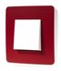 Однопостовая рамка Unica New Studio Color NU280213 красный/белый Schneider Electric фото 6/7