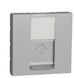 Комп'ютерна розетка Schneider Electric NU341130 Unica New, RJ45, cat.5e, алюміній, матова, IP20 - зображення 2