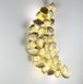 Настенный светильник во флористических мотивах из фактурных листьев LE26319 4xG9 25x60см Золото WB 5040 фото в дизайне интерьера, фото в живую 1/11