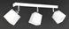 Стельова люстра на 3 лампочки L23-37076 Білий 51203/3-wh фото в дизайні інтер'єру, фото наживо 1/5