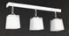 Потолочная люстра на 3 лампочки L23-37076 Белый 51203/3-wh фото в дизайне интерьера, фото в живую 2/5