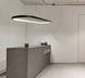 Люстра Oval Led Lamp T23-16626 053515/1000bk фото в дизайне интерьера, фото в живую 4/5