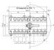 Переключатель I-0-II Hager HI403R 4P, 63 А, 1-0-2 HI403R - изображение 5