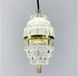 Хрустальный светодиодный светильник золотого цвета LE25369 LED 4W 4000K 12x22см Золото/Прозрачный SGA 9 фото в дизайне интерьера, фото в живую 3/8