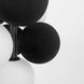 Светильник-реплика HOLLY черные с белыми подвесными шарами LE41237 4xG9 25x25см Черный/Белый S 28G/4 BK+BK+WT фото в дизайне интерьера, фото в живую 4/9