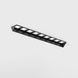 Точковий вбудований світильник LTX VARIO WALL WASHER 218 TRIMLESS 01.2185.10.930.BK + VARIO FRAME3 чорний IP44 10 Вт 3000 K 01.2185.10.930.BK + VARIO FRAME3 - зображення 1