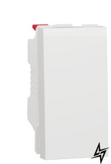 Одноклавішний вимикач NU310118 схема 1 10А 1М білий Unica New Schneider Electric фото
