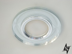 Светильник со встроенной светодиодной подсветкой Diasha 23-31567 Прозрачный 6106 фото в живую, фото в дизайне интерьера