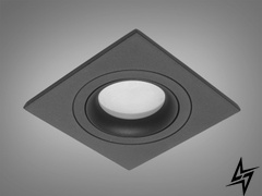 Поворотный точечный светильник Alumo D23-31513 Черный QXL-1758-S-BK фото в живую, фото в дизайне интерьера