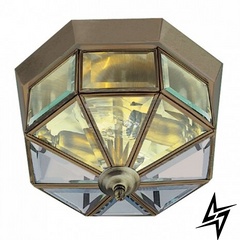 Стельовий світильник Searchlight Flush 8235AB  фото наживо, фото в дизайні інтер'єру
