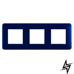 Рамка 3-а EFAPEL LATINA LYRA синий 42930 TAZ фото