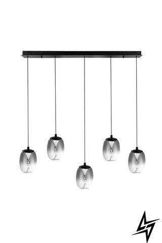 Люстра Azzardo Pamela AZ6269 LED 5 Вт, черная, 100 &times; 150 &times; 10 см фото