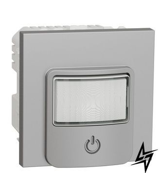 NU352530 Датчик Руху З Вімік. 10 A Алюм. Unica New Schneider Electric фото