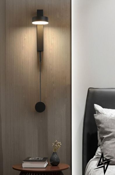 Бра Kloodi WA-CLOCK 210 5W 3K BK черный WA-CLOCK 210 5W 3K BK фото