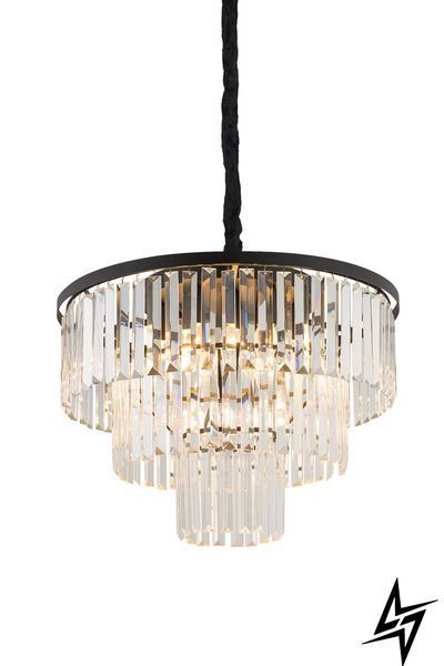 Люстра Nowodvorski Cristal 7616 на 9 ламп E14, черная, 56 &times; 140 &times; 56 см фото