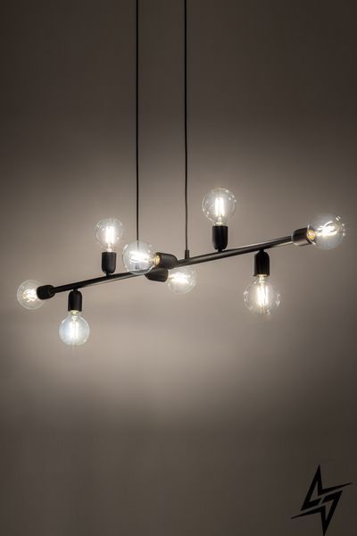 Люстра TK Lighting Porto 5722 черная 8&times;E27 5722 фото