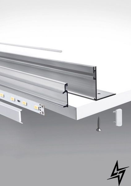 LED-профіль KLUS NISA-KON, 2 метра KLUS_A18027N_2 KLUS_A18027N_2 фото
