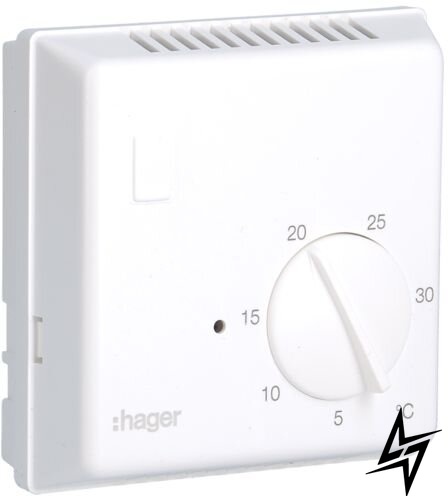 Цифровой термостат EK004 230В/8А Hager фото