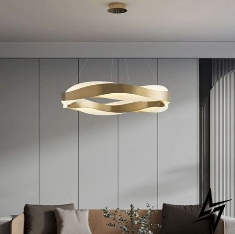 LED люстра &Oslash;65 см латунная 26-6253 фото