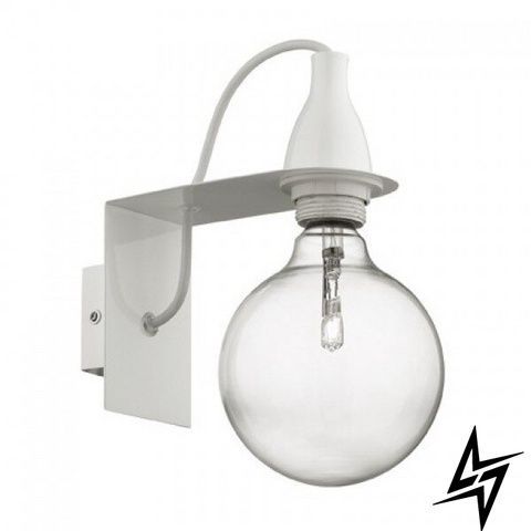 Настенное бра Ideal Lux Minimal 45191 белое E27 фото