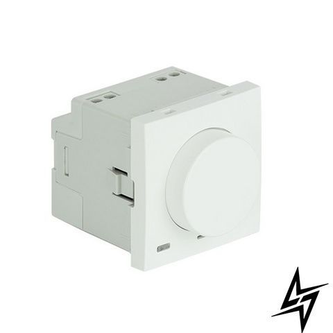 Механізм світлорегулятора Efapel 45216 SBR Quadro 45, білий глянець, 220 В, 250 Вт фото