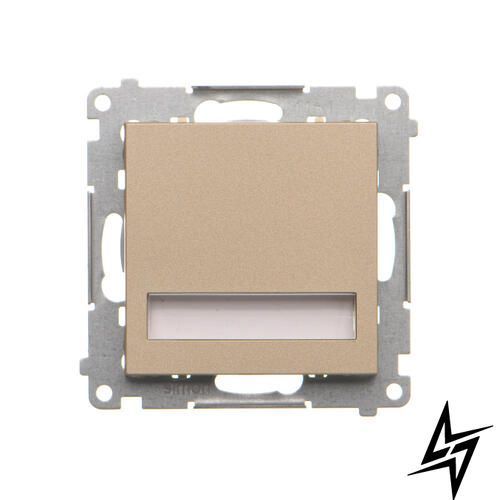 Встраиваемый LED-ориентир Simon TOS3K.01/144 55, шампань матоваяя, 230 В фото