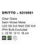 Настінний світильник бра Nova luce Dritto 6310661  фото в дизайні інтер'єру, фото наживо 3/5