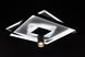 Люстра потолочная LED с пультом L23-36977 Черный X088/500 фото в дизайне интерьера, фото в живую 4/6