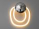 Современный светодиодный светильник шланг 5W Hoselight D23-32013 хром 9605-CH фото в дизайне интерьера, фото в живую 2/3