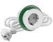 Розетка в стіл Schneider Electric INS44000 Unica System+, 1x2, біла, IP20 - зображення 1