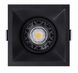 Светильник точечный врезной KLOODI KD-1129-F BK  фото в дизайне интерьера, фото в живую 4/5