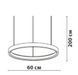 Люстра Friendlylight Viola FL5151 белая 30 Вт 4000 K FL5151 - изображение 2