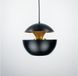 Оригинальный подвесной светильник в черном корпусе LE26170 1xE27 25x30x25см Черный DE 7C фото в дизайне интерьера, фото в живую 2/5