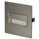 Настінний світильник Ledix Sona квадратна 14-211-26 врізний Сталь RGB 14V LED LED11421126 фото в дизайні інтер'єру, фото наживо 2/5