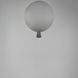 Підвісний світильник Balloon сірий LE37877 1xE27 25см Сірий SGJ 14 Gr фото в дизайні інтер'єру, фото наживо 2/6