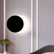 Бра LED Eclipse H20cm S23-38616 22 см Чорний/Білий 043107 фото в дизайні інтер'єру, фото наживо 2/6