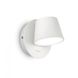 Настенный светильник (бра) 167152 Gim Ap1 Bianco Ideal Lux ЛЕД  фото в дизайне интерьера, фото в живую 1/3