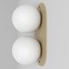 Настінний світильник Bubble B Latte (RAL 1019) Бежевий  фото в дизайні інтер'єру, фото наживо 1/9