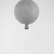 Підвісний світильник Balloon сірий LE37877 1xE27 25см Сірий SGJ 14 Gr фото в дизайні інтер'єру, фото наживо 4/6