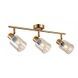 Спот Italux Santia SPL-65342-3-BRO-AMB золото 3&times;E14 SPL-65342-3-BRO-AMB - зображення 1