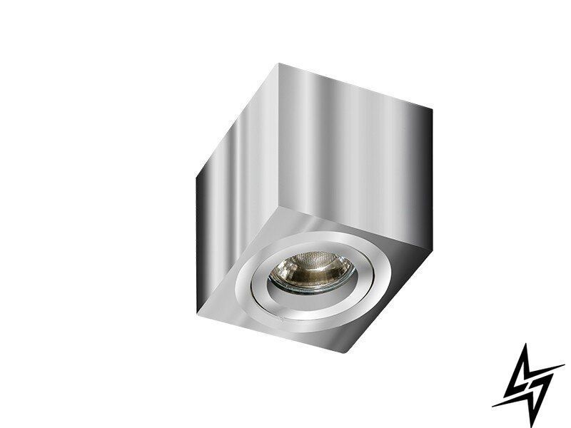 Точечный накладной светильник Azzardo Mini AZ1755 хром GU10 8&times;8,5&times;8 см фото