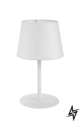 Декоративная настольная лампа TK Lighting Maja White 2935 92035 фото в живую, фото в дизайне интерьера