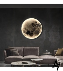 Настенный светильник светодиодный V23-17578 Wall Moon фото в живую, фото в дизайне интерьера