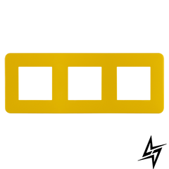 Рамка 3-а EFAPEL LATINA LYRA желтый 42930 TAM фото