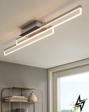 Стельовий світильник для ванної Eglo 97965 LED 14934 фото наживо, фото в дизайні інтер'єру