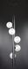 Потолочная люстра подвесная на 5 лампочек L23-37578 Черный SGJ3-800V-bk-k фото в дизайне интерьера, фото в живую 5/10