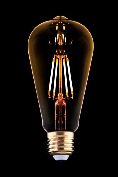 LED лампа Nowodvorski 9796 Vintage Led Bulb E27 4W 2200K 360Lm 13,8x6,4 см фото